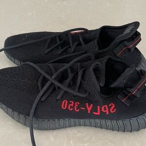 Yeezy black sneakers